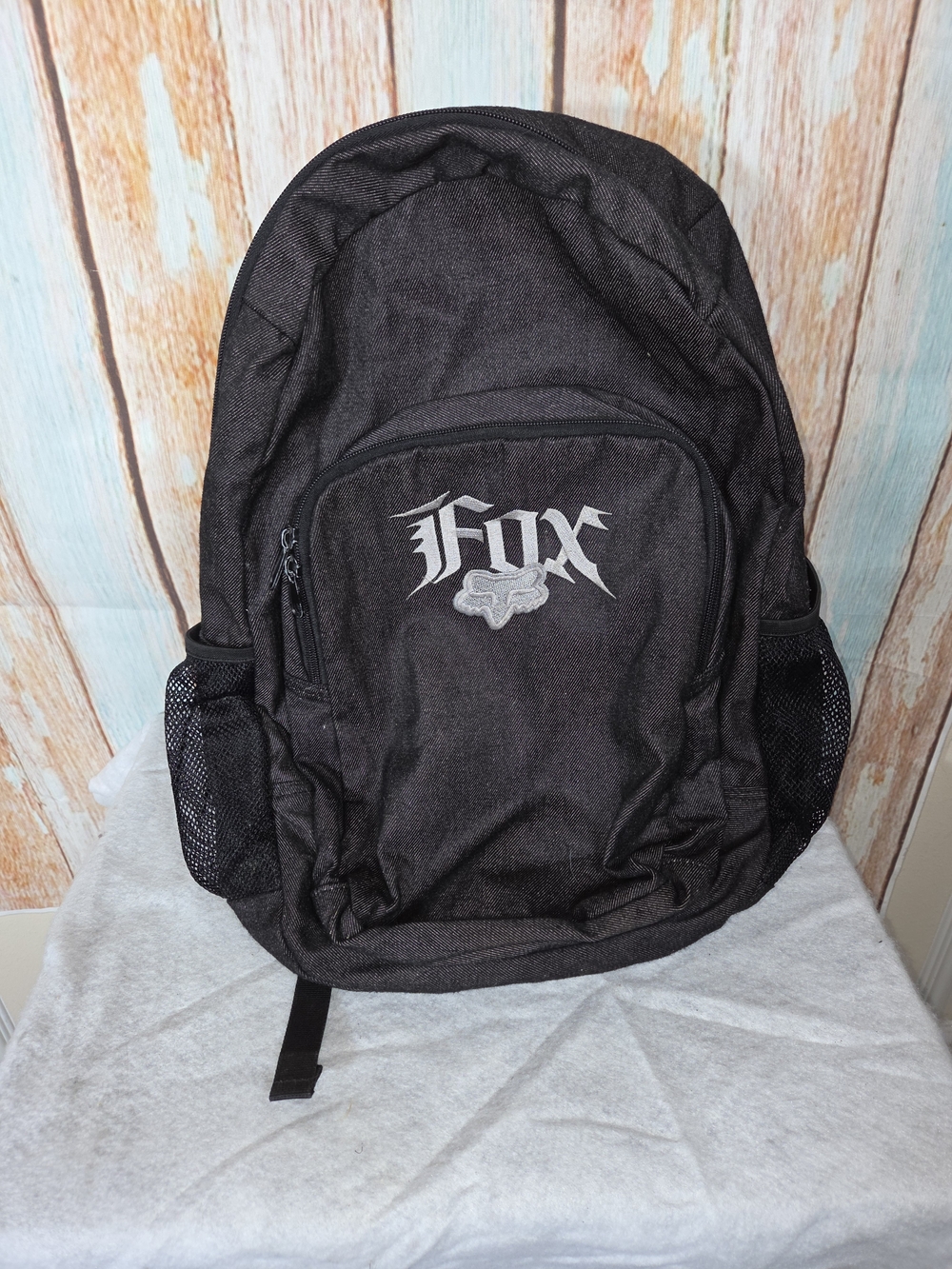 Fox Black Everyday Backpack - Fox Racing Logo